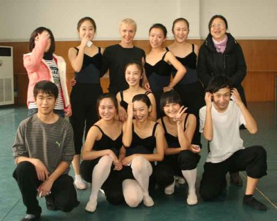 Elena Vasko's Ballet Class at Jiangnan University.