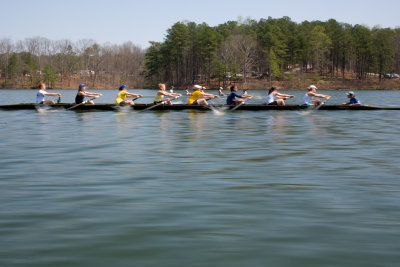 Emory Crew Practice on March 22, 2008