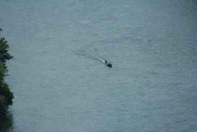 Looking Below ~ Someone's Boat Ride!