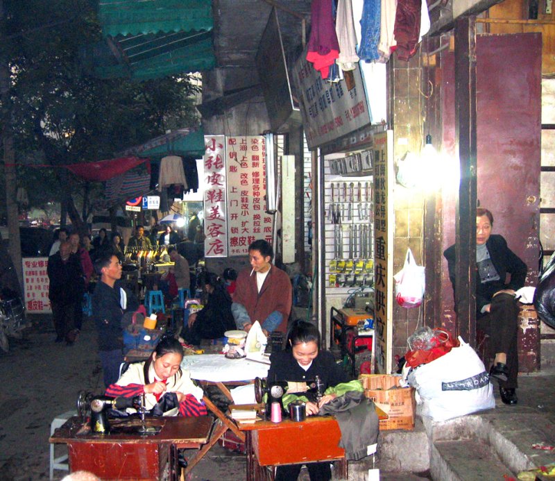 Chongqing - seamstresses