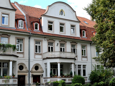Hildesheim Typical pre-war architecture