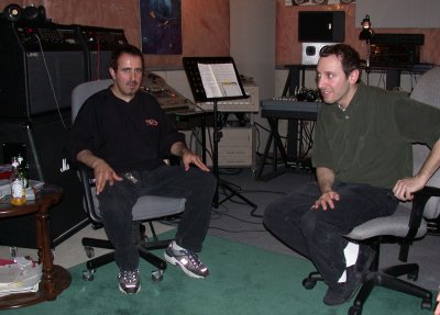 Sam & Aldo in Studio
