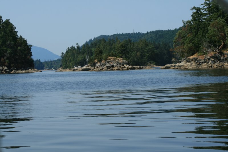 Small islands off the shores of Ladysmith