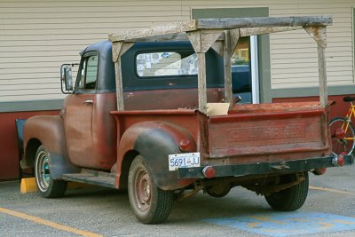 Old Chevrolet work truck