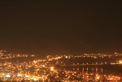 Kamloops by night