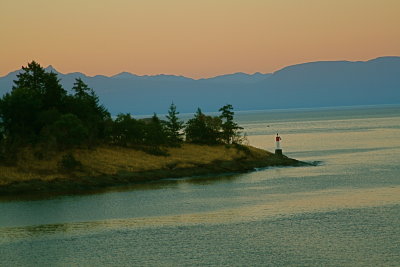 Strait of Georgia sunset