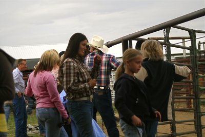 Rodeo crowd