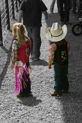 At the rodeo