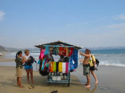 Manzanillo Beach Vendor