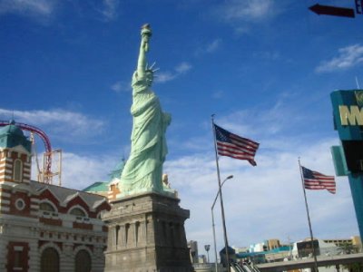 Statue of Liberty-Las Vegas Style