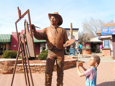 The Cowboy and the little girl