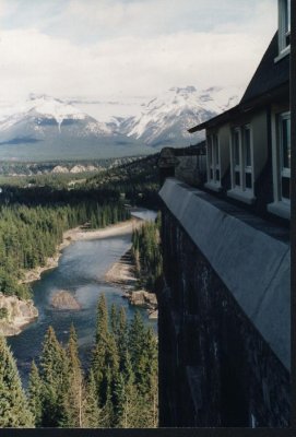 Banff Springs Hotel- The View