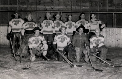 Late 1940's - Hardisty Stampeders Hockey Team