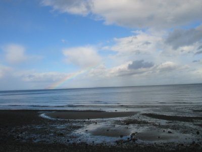 Fall Rainbow over the Pacific