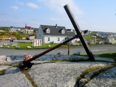 Anchor in Peggy's Cove