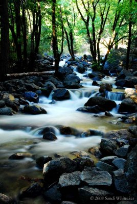 Meanderings of Bridal Veil Falls