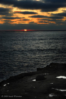 Round Rocks in the Sunset