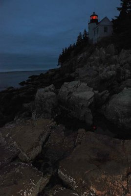 Bass Harbor Lighthouse in Last Light...