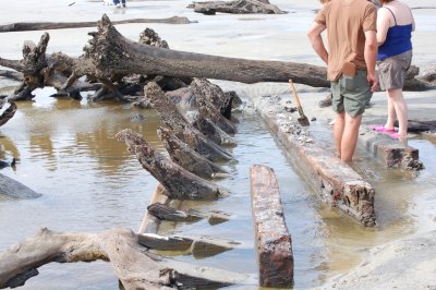 Shipwreck on Jekyll Island