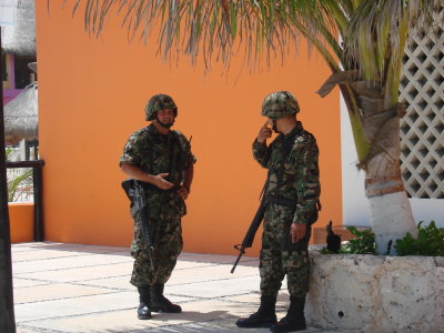 Guards at Work, Puerto Cortes