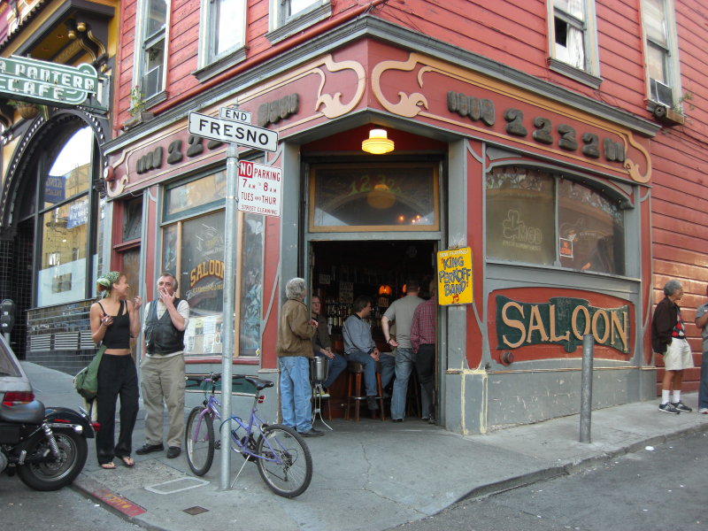 Saloon in business since 1865; North Beach