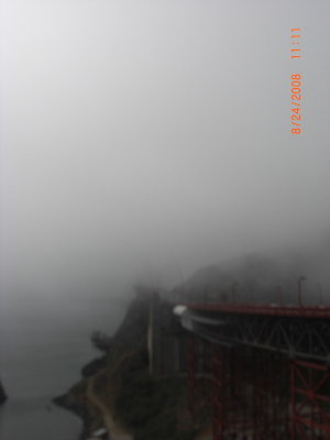 Golden Gate Bridge, captured from the Marin County North end.