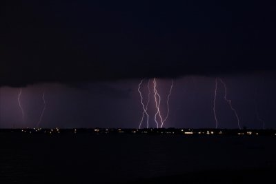 Composite of the last 4 images, with strikes spanning 2 Minutes 23 Seconds