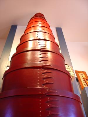 A tower of Shaker boxes