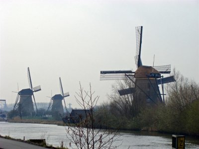 Windmills from Holland's past, still in working order