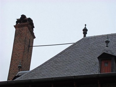 The purpose of the spike on the roof?