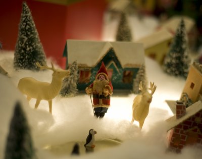 santa, reindeer from forever