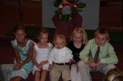 Me and my cousins before the ceremony
