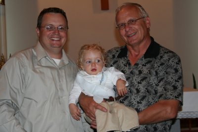 Me with Daddy and Grandpa