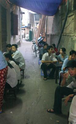 A local gathering spot