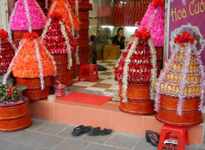 Colorful  shop display
