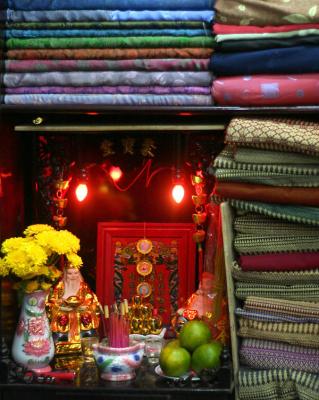 Silk shop shrine