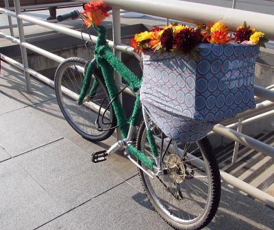La bicyclette de jardin plastique