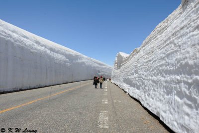 Murodo snow wall