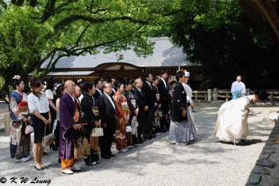 Japanese wedding ceremony