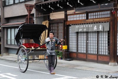 Richshaw in Takayama old district