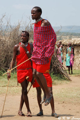 Visiting a Maasai Village