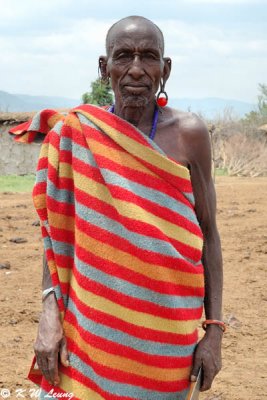 A Maasai old man