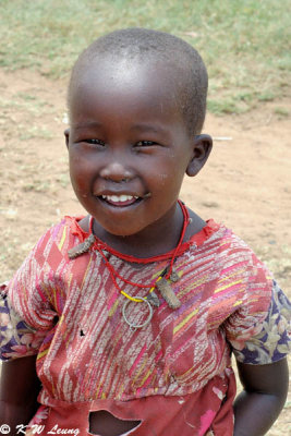 Another Maasai little girl