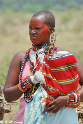 Maasai woman 04