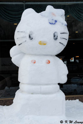 Hello Kitty Snowman DSC_9519