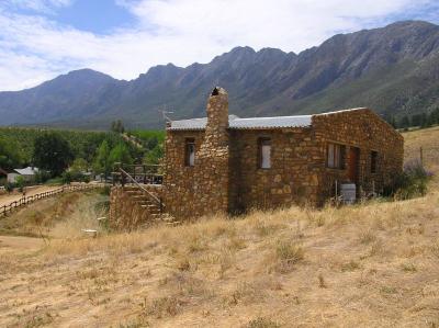 500m the highest homestead in the Winterhoek Valley of TULBAGH