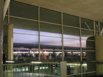 View from main terminal  France