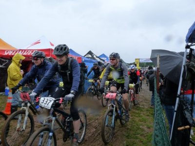 The mud made spectating very entertaining.