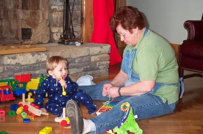 toys and grandma