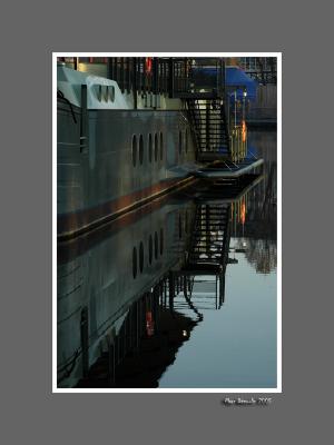 Boat in Bassin de la Villette 2